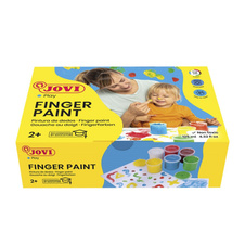 Prstové barvy JOVI - 6 x 125 ml