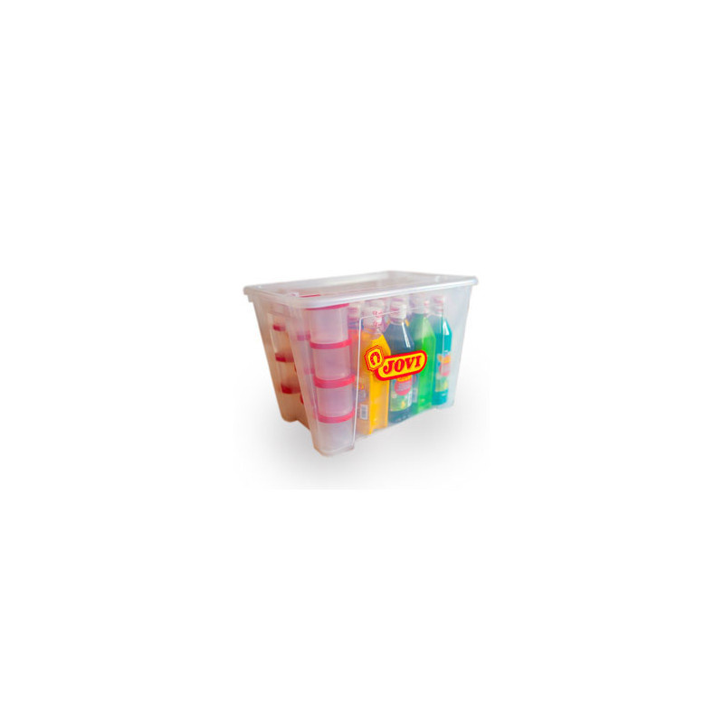 Tekuté temperové barvy JOVI PREMIUM v lahvi - 14 barev x 500 ml / box