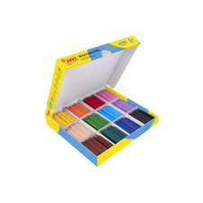 Voskové pastelky JOVI trojhranné - 300 ks / ekonomické balení