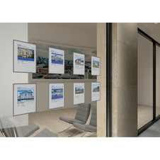 INFO KAPSA statická DURAFRAME® - A4 / antracitová / 5 ks