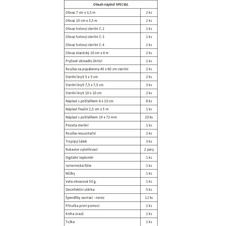 Náplně do lékárničky - Speciál