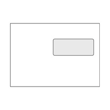 Obálky C5 samolepicí s krycí páskou - okénko vpravo / 1000 ks