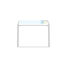 Obálky C6 samolepicí s krycí páskou - bez okénka / 1000 ks