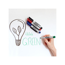 Popisovač Kores K-Marker Whiteboard ECO - sada 4 ks / kulatý hrot