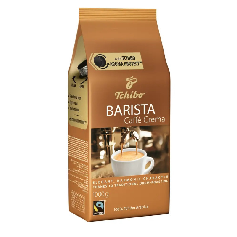 Zrnková káva Tchibo Barista Caffé Crema / 1 kg