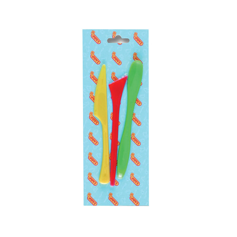 Modelovací nože JOVI - klasické barvy / 3 ks