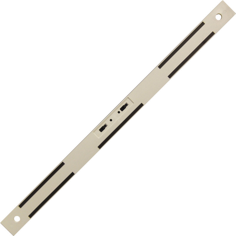 Magnetické pravítko na tabuli WISSNER - 100 cm / bílá