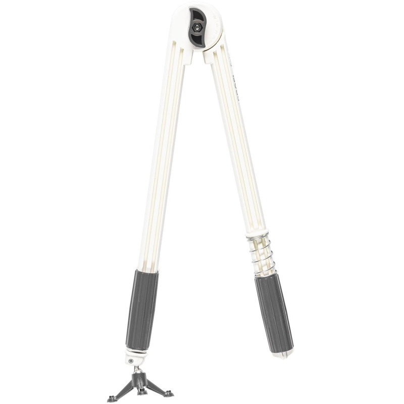 Magnetické kružítko na tabuli WISSNER - s přísavkou / bílá