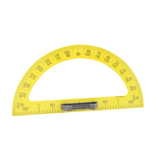 Úhloměr na tabuli WISSNER - 180° 50cm / žlutá