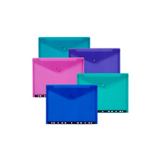 Spisové desky s drukem závěsné Snopake Polyfile - A4 / mix barev