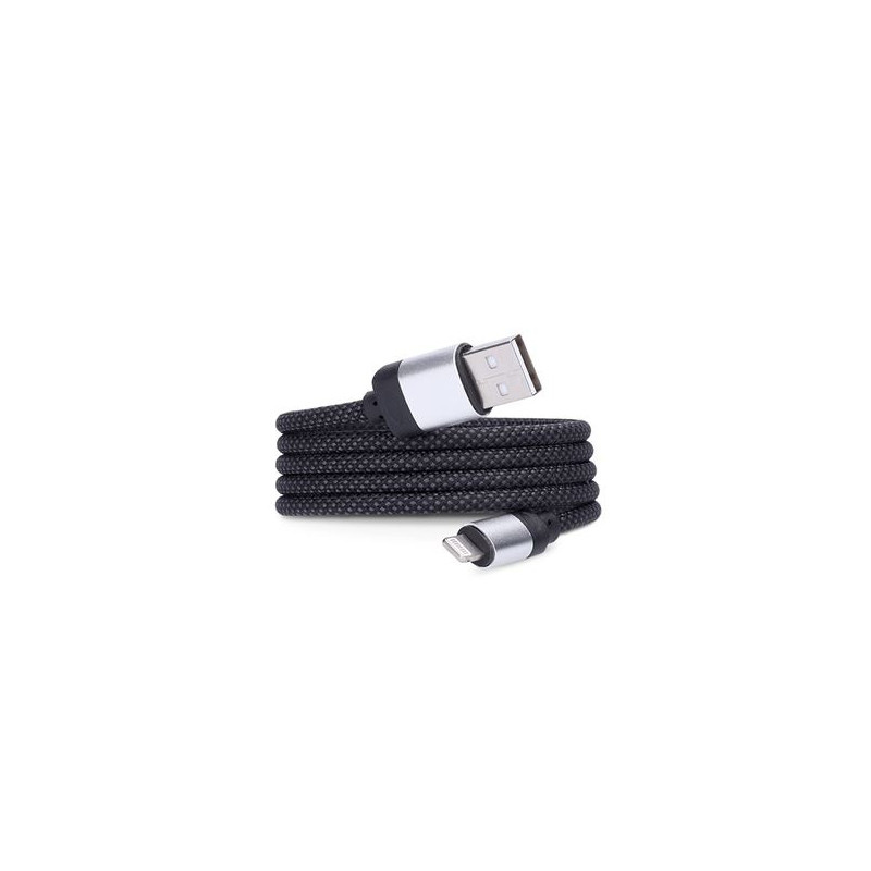 Kabel nabíjecí magnetický USB 2.0 A - Lightning konektor / 1 m