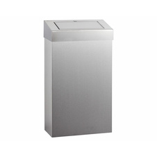 Koš závěsný Merida Stella s víkem - nerez mat / 27 l