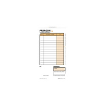 Optys 1089 paragon blok 75 mm x 150 mm číslovaný 2 x 50 listů NCR