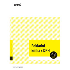 Optys 1011 pokladní kniha 48 listů A4