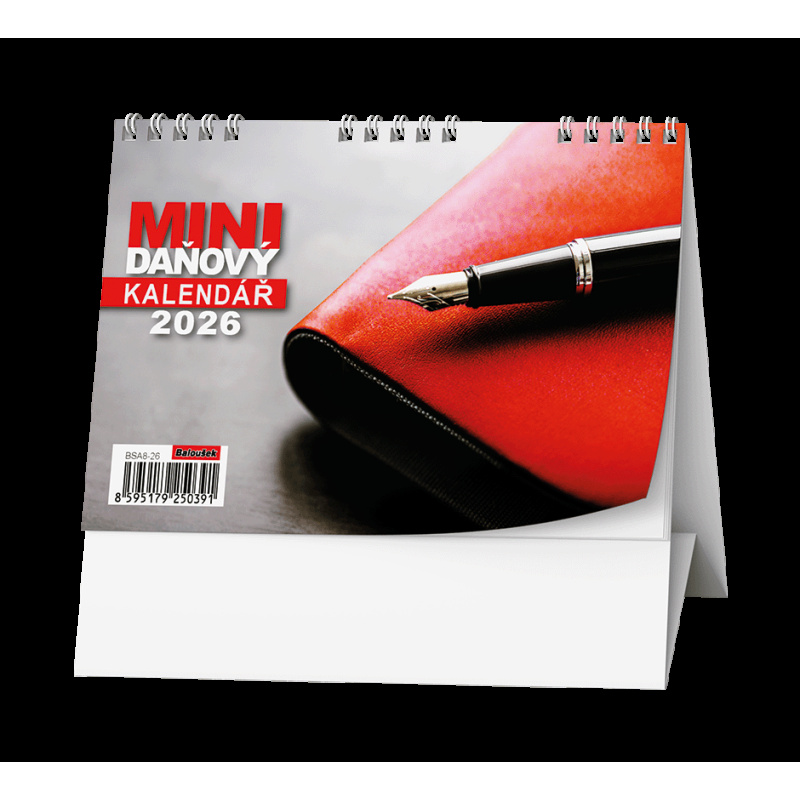 Kalendář stolní pracovní Mini daňový / BSA8