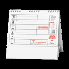 Kalendář stolní pracovní Mini daňový / BSA8