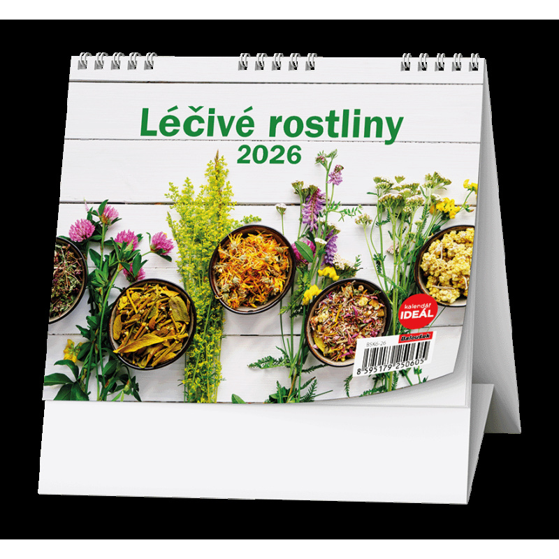 Kalendář stolní MINI Léčivé rostliny / BSK6
