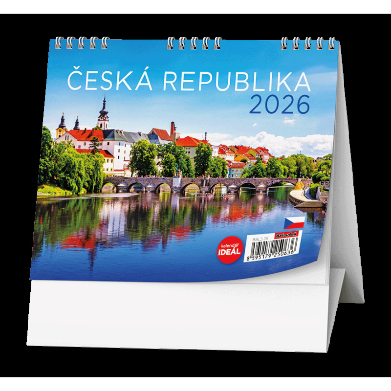 Kalendář stolní MINI Česká republika / BSL2