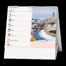 Kalendář stolní MINI Česká republika / BSL2