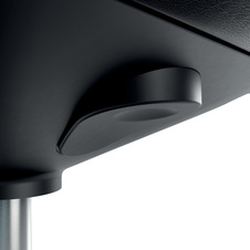 Balanční židle Leitz Ergo s kolečky - černá