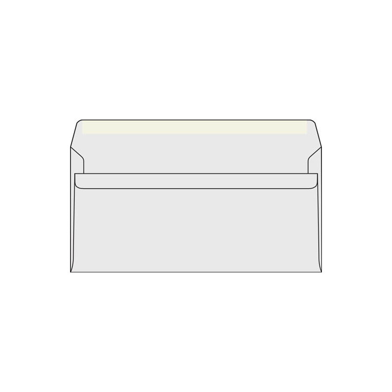 Obálky DL recyklované samolepicí - 1000 ks