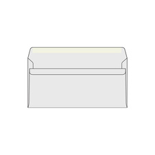 Obálky DL recyklované samolepicí - 1000 ks