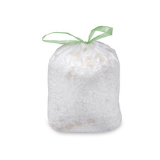 Pytle do koše Wimex stahovací - 63x73cm / 60l / 10ks / transparentní