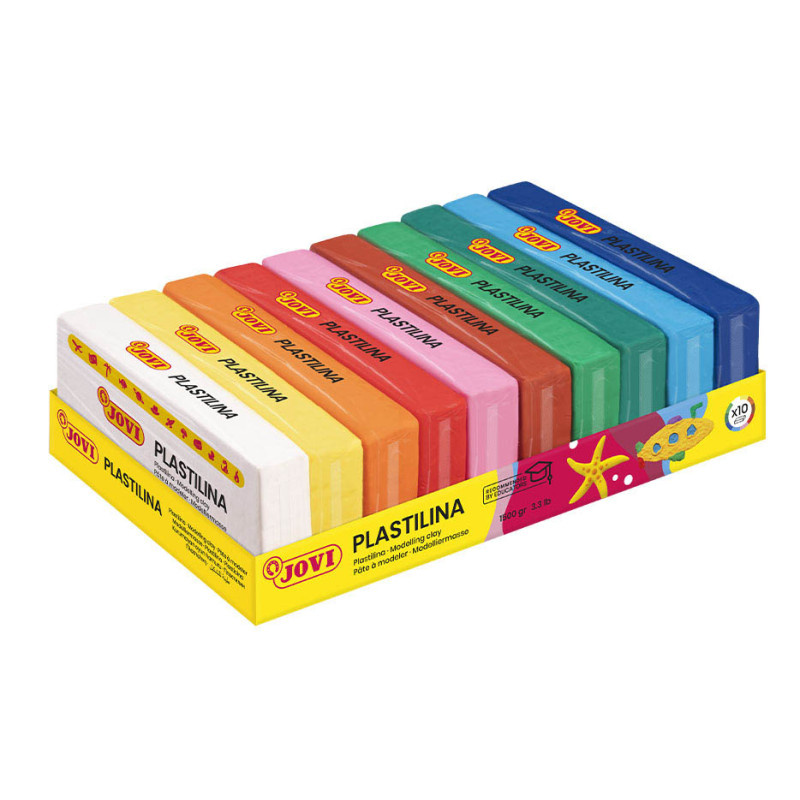 Plastelína JOVI - 10 x 150 g