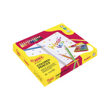 Pastelky JOVI trojhranné nedřevěné / 288 ks