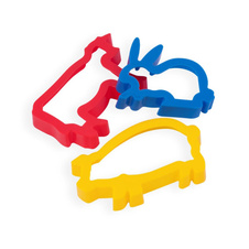 Sada vykrajovátek JOVI - zvířátka farma / 6 ks