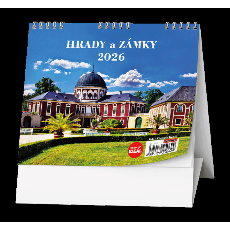 Kalendář stolní MINI Hrady, zámky a památky / BSL1