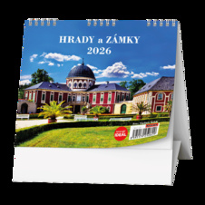 Kalendář stolní MINI Hrady, zámky a památky / BSL1