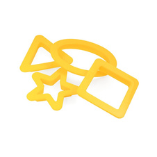 Sada vykrajovátek JOVI - geometrické tvary / 8 ks