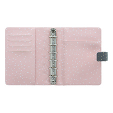 Diář Filofax Confetti - kapesní / Charcoal