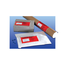 Obálky samolepicí na zásilky - C6 / 175 mm x 130 mm / červené