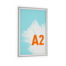 Rámeček hliníkový Durable A2 - stříbrná