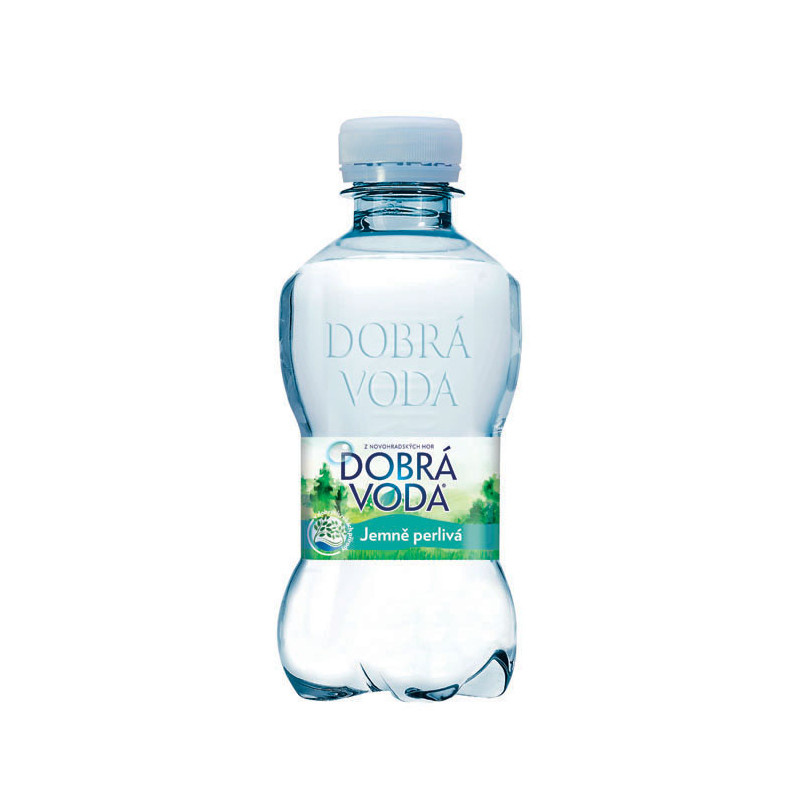 Dobrá voda bez příchutě jemně perlivá 0,25 l