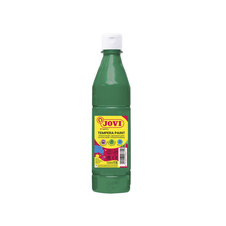Tekuté temperové barvy JOVI PREMIUM v lahvi - 500 ml / tm.zelená