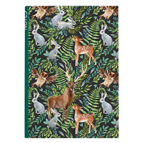 Kniha záznamní A5 - linka / 100 l / les