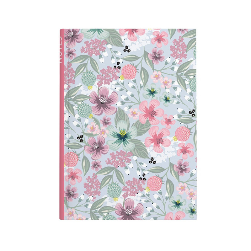 Kniha záznamní A5 - linka / 100 l / růžová