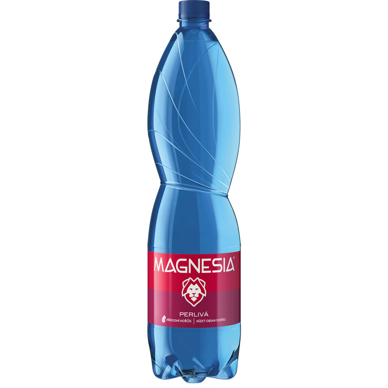 Magnesia minerální voda přírodní - perlivá / 1,5 l