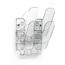 Držáky na prospekty Flexiplus - 2 / A5 / čirý / na výšku