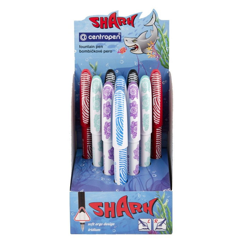 Plnicí pero Centropen 2166 Shark - mix druhů