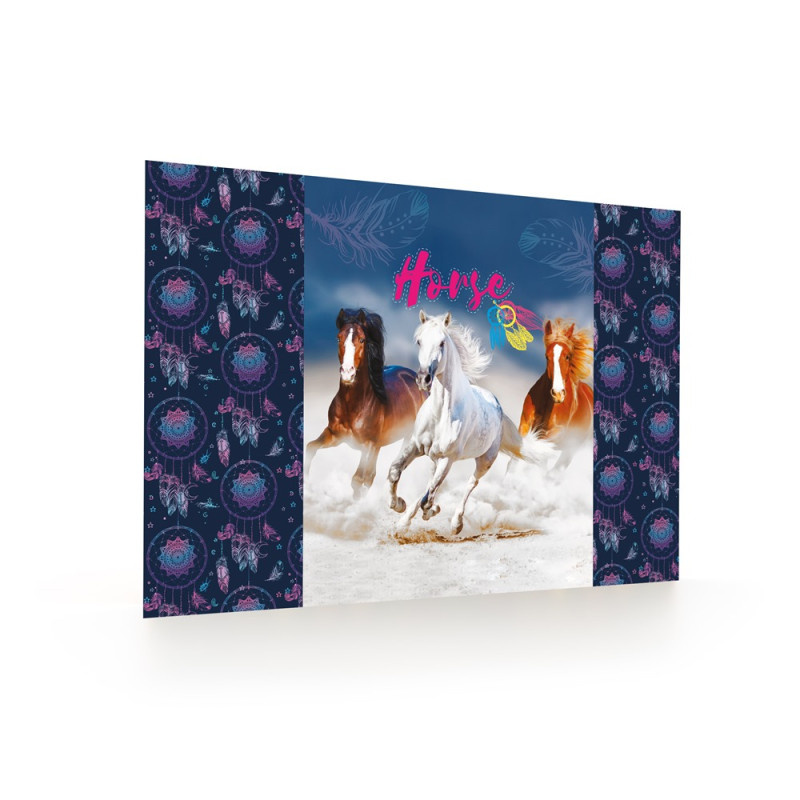 Pracovní podložka s obrázkem - Kůň / 60 x 40 cm