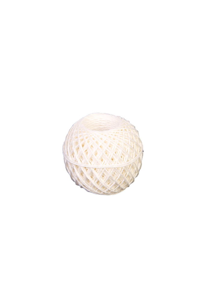 Motouz zavařovací bílý / lněný / 105 x 6 tex / 40 g
