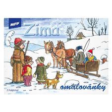 Omalovánky A5 - mix Vánoce