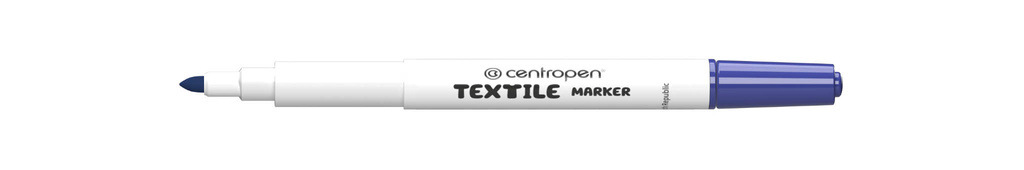 Značkovač Centropen 2739 na textil - modrá