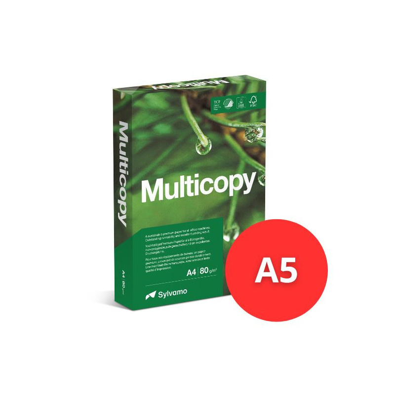 Xerografický papír Multicopy - A5 80 g / 500 listů