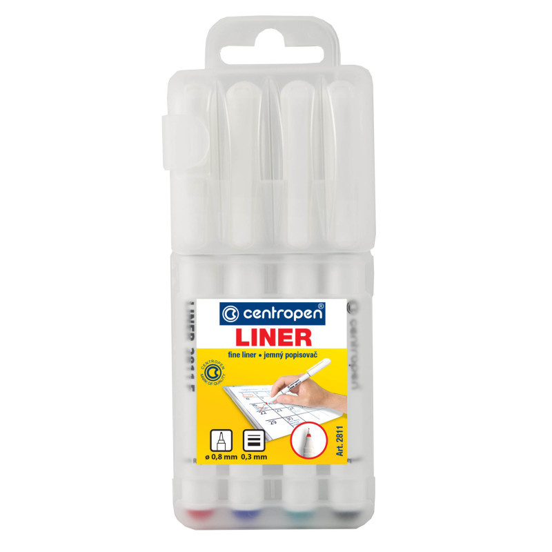 Liner Centropen 2811 F / sada 4 ks