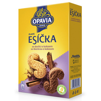 Opavia Zlaté Esíčka sušenky se skořicí a kakaem 220g